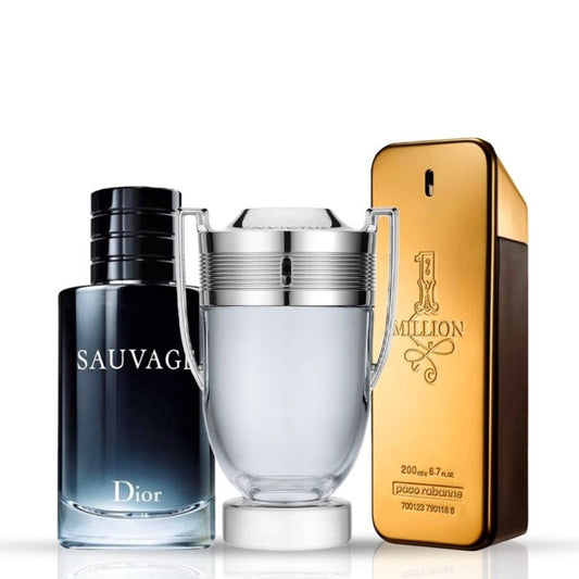 Kit 3 Perfumes